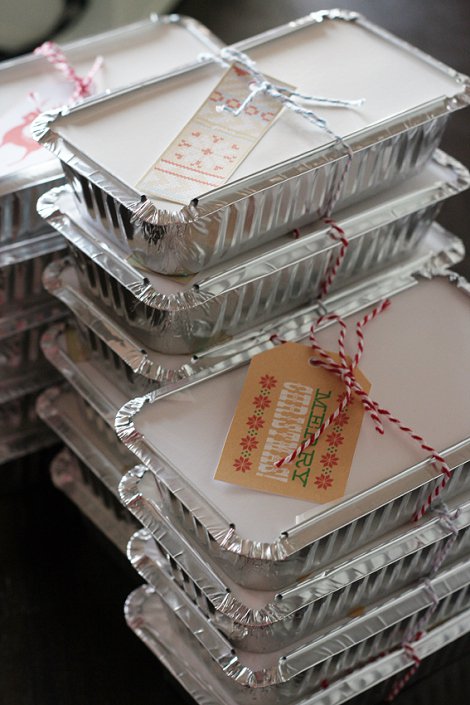 Creative Packaging for Christmas Food Gifts - neafamily.com